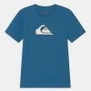 Flash Sale 🧨 Quiksilver COMP LOGO - Print T-shirt - Vallarta Blue 🤩 -Quiksilver shop 29bd4eb177f54eadaf2da880bc7894a3