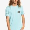 Flash Sale ✨ Quiksilver MYTHIC LIMITS - Print T-shirt - Blue 🎁 -Quiksilver shop 2c1d6a88f4e149c88daf68d913f145fa