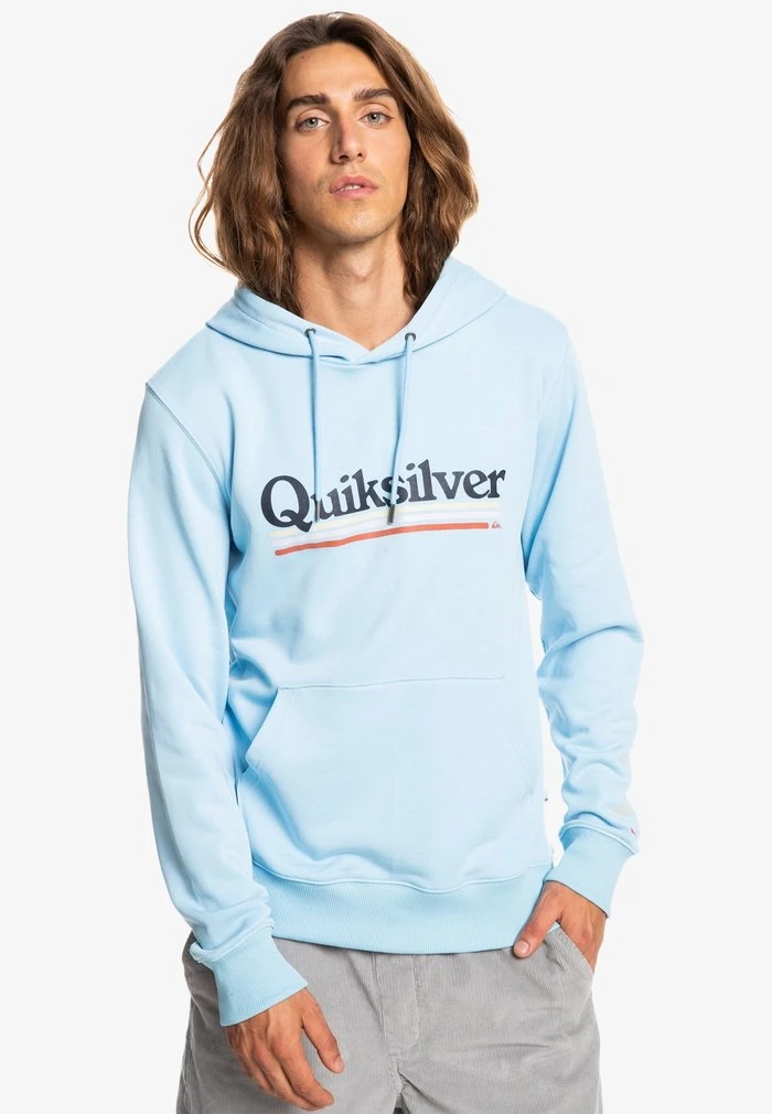 Promo ❤️ Quiksilver Hoodie - Airy Blue ❤️ 3 Promo ❤️ Quiksilver Hoodie - Airy Blue ❤️
