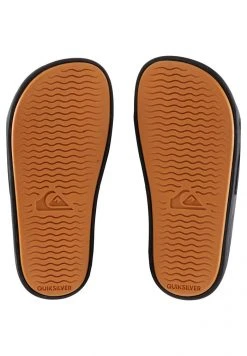 Best Sale 🛒 Quiksilver RIVI - Pool Slides - Black Orange Blue 👍 -Quiksilver shop 2d0866b1ecb4445d9144124d3cbafe86