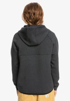 Best Sale 😉 Quiksilver STEP OFF - Hoodie - Dark Grey Heather 💯 -Quiksilver shop 2e257ef8aa9841608b132602c8161745