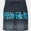 Brand new 🌟 Quiksilver WORDBLOCK VOLLEY - Swimming Shorts - Black 🎁 -Quiksilver shop 2eb609a7e02744c6847775076881b61f