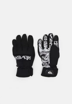 Hot Sale 🛒 Quiksilver METHOD GLOVE - Gloves - True Black 🛒
