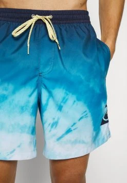 New 👍 Quiksilver EVERYDAY FADED LOGO VOLLEY - Swimming Shorts - Blackk/blue/multi 😍 -Quiksilver shop 2edb76176fbb4e6db9659aef6f9aa489