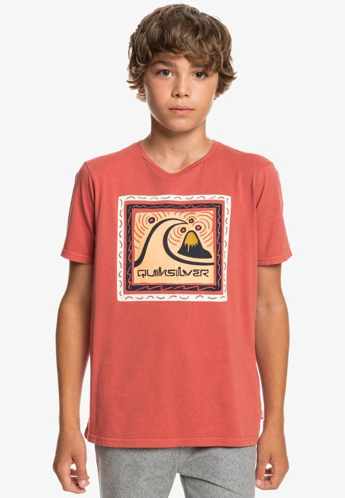 Flash Sale βοΈ Quiksilver SQUARE BUBBLE SS YTH - Print T-shirt - Burnt Ochre π― 4 Flash Sale βοΈ Quiksilver SQUARE BUBBLE SS YTH - Print T-shirt - Burnt Ochre π― - Image 2