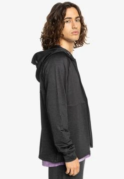 Coupon 👏 Quiksilver TRAINING - Zip-up Sweatshirt - Black Heather ⭐ -Quiksilver shop 2f450081232448ceb34c00b2802fc91a
