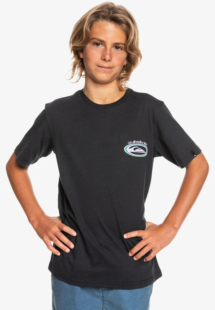 Outlet π― Quiksilver Print T-shirt - Black π 4 Outlet π― Quiksilver Print T-shirt - Black π - Image 2