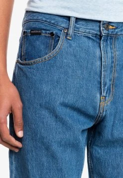 Wholesale ⌛ Quiksilver BAGGY NINETIES WASH - Straight Leg 👖 Jeans - Ashley Blue 😀 -Quiksilver shop 334bbbc49e5c4e288be98fae3b6760e8