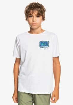 Best reviews of 😍 Quiksilver RADICAL ROOTS SS YTH - Print T-shirt - White 🤩
