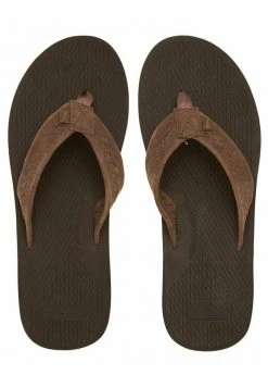 Wholesale 😉 Quiksilver LEFT COASTA - T-bar 🩴 Sandals - Brown/brown/brown 🎁 -Quiksilver shop 35d95a67696546c39840c08ede232feb