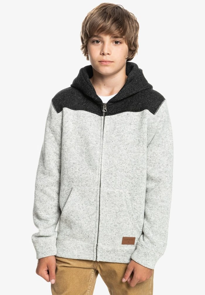 Flash Sale π Quiksilver Zip-up Sweatshirt - Light Grey Heather π 3 Flash Sale π Quiksilver Zip-up Sweatshirt - Light Grey Heather π