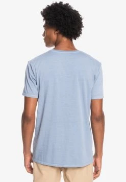 Cheapest 🌟 Quiksilver SUB MISSION - Basic T-shirt - Faded Denim ✨ -Quiksilver shop 367654b56cd146e59453d04395d3dd5c