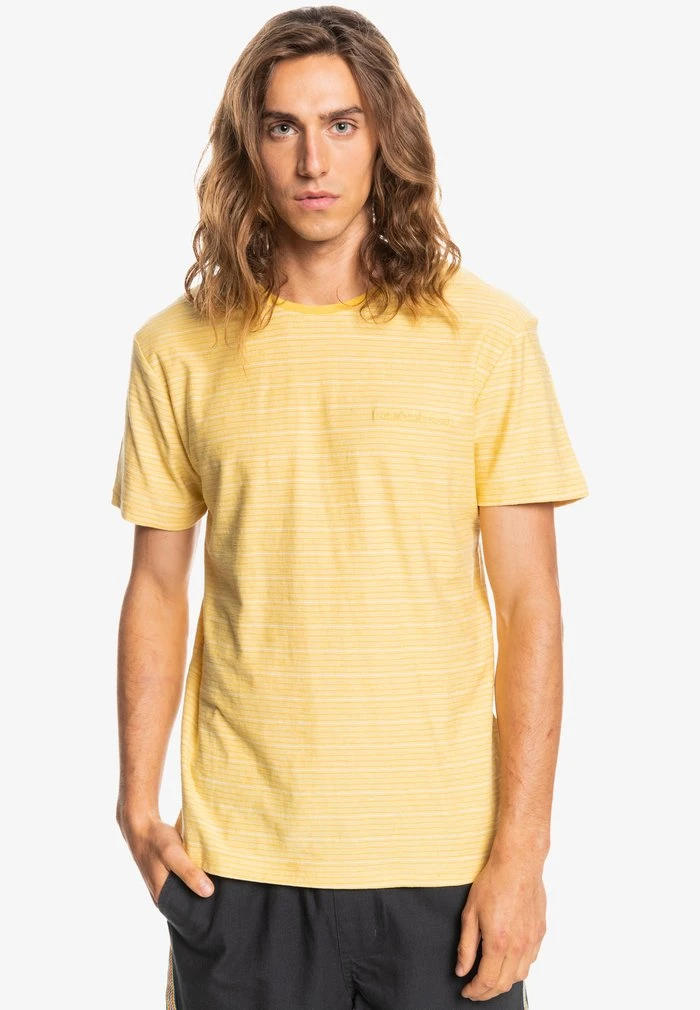 Hot Sale π€© Quiksilver KENTIN - Print T-shirt - Yellow β¨ 3 Hot Sale π€© Quiksilver KENTIN - Print T-shirt - Yellow β¨