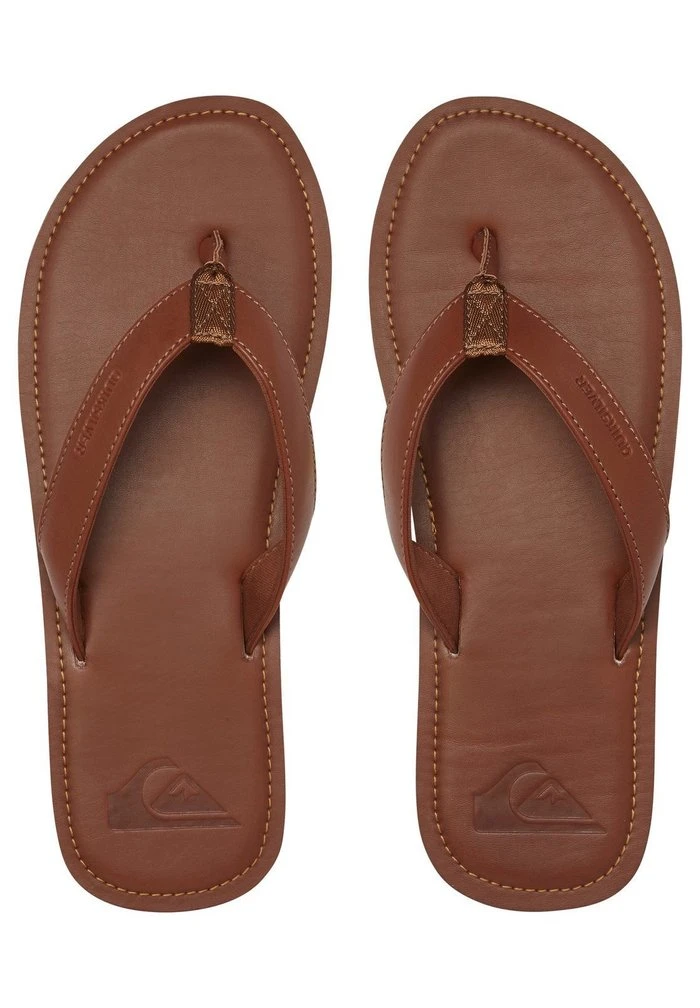Cheapest π Quiksilver Slippers - Tan - Solid π 3 Cheapest π Quiksilver Slippers - Tan - Solid π