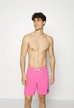 Outlet 🎁 Quiksilver OG ARCH JAMV MJYO - Swimming Shorts - Shocking Pink Solid 😍