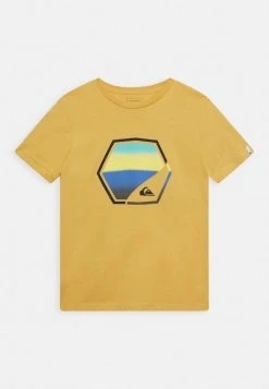 Hot Sale 😀 Quiksilver Print T-shirt - Rattan ⌛