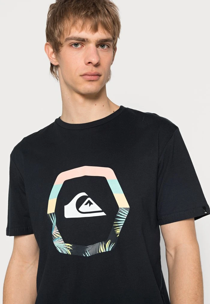 Wholesale π€© Quiksilver UP RISE - Print T-shirt - Black π― 7 Wholesale π€© Quiksilver UP RISE - Print T-shirt - Black π― - Image 5