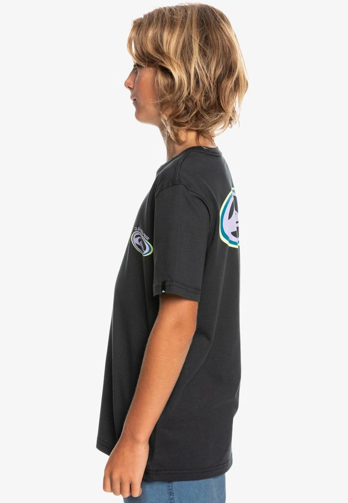Outlet π― Quiksilver Print T-shirt - Black π 6 Outlet π― Quiksilver Print T-shirt - Black π - Image 4