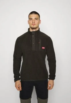 Outlet π Quiksilver NO DESTINATION HALF SNAP - Fleece Jumper - Phantom π