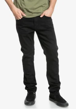 Deals β¨ Quiksilver Straight Leg π Jeans - Black Black π―