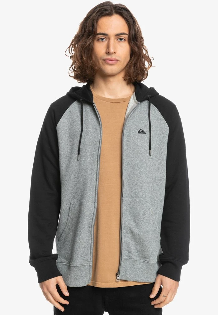 Hot Sale π Quiksilver ESSENTIALS ZIP RAGLAN - Zip-up Sweatshirt - Navy Blazer Lgh π 3 Hot Sale π Quiksilver ESSENTIALS ZIP RAGLAN - Zip-up Sweatshirt - Navy Blazer Lgh π