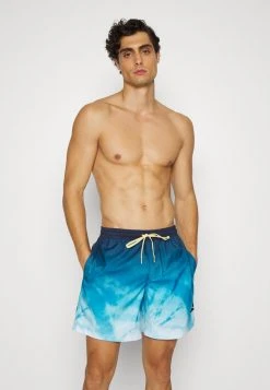 New 👍 Quiksilver EVERYDAY FADED LOGO VOLLEY - Swimming Shorts - Blackk/blue/multi 😍 -Quiksilver shop 4b13ae42d1114095b07252408ed40847