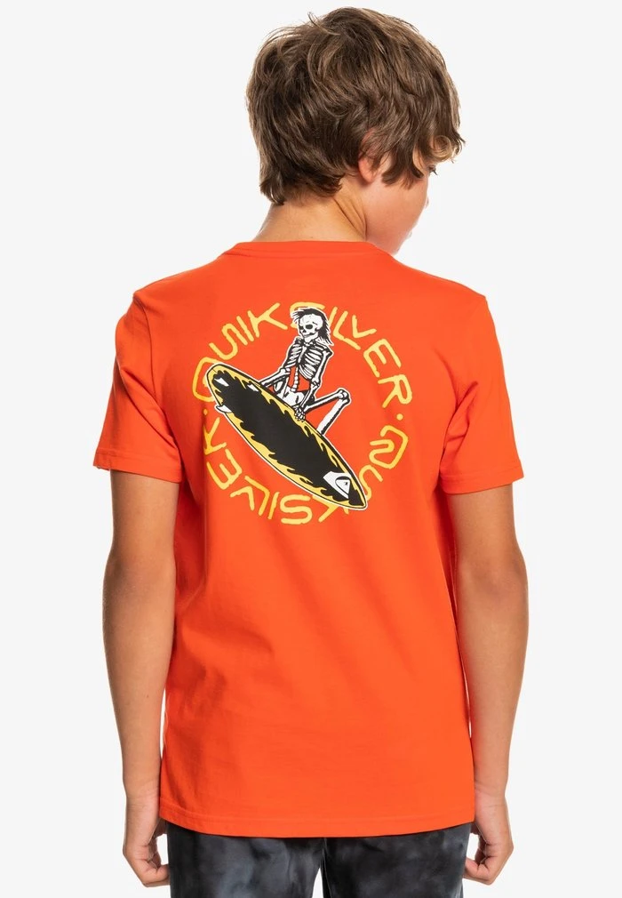 Discount π Quiksilver HELLS YEAH SS YTH - Print T-shirt - Cherry Tomato π₯° 5 Discount π Quiksilver HELLS YEAH SS YTH - Print T-shirt - Cherry Tomato π₯° - Image 3