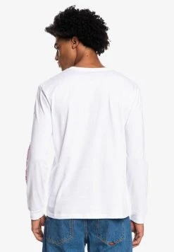 Best Sale 👏 Quiksilver OMNI - Long Sleeved Top - White 🥰 -Quiksilver shop 529c08896c8c494c9b6c6be460c1e58d