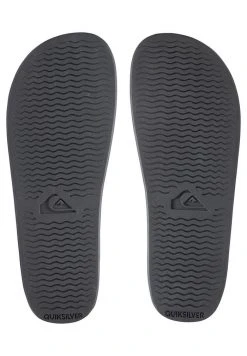 Outlet 🎉 Quiksilver RIVI SLIDE - Pool Slides - Black/white 🔔 -Quiksilver shop 54a58e624afa42c0be9e72097791b69d