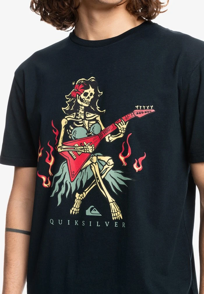 Best Sale π₯ Quiksilver HOT MOTION SS - Print T-shirt - Black π€© 7 Best Sale π₯ Quiksilver HOT MOTION SS - Print T-shirt - Black π€© - Image 5