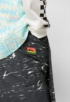 Wholesale 🤩 Quiksilver STRANGER THINGS THE ARGYLE PANT 2.0 - Trousers - Upside Down Static Black 🎁 -Quiksilver shop 59888dd81e974eeeb082a2691990a9eb