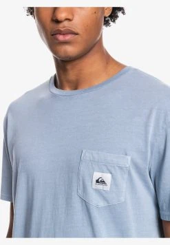 Cheapest 🌟 Quiksilver SUB MISSION - Basic T-shirt - Faded Denim ✨ -Quiksilver shop 59e45bcb76d24ab8b74c3e5b5e3152d7