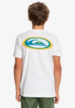 Top 10 🔥 Quiksilver Print T-shirt - White ⭐ -Quiksilver shop 5a0692f16d4845d98179a2d5b3ac0424