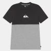 Coupon 🤩 Quiksilver ESSENTIAL BLOCK YOUTH - Print T-shirt - Black 🔥 -Quiksilver shop 5daf336715f14b4187eaded3d310a3de
