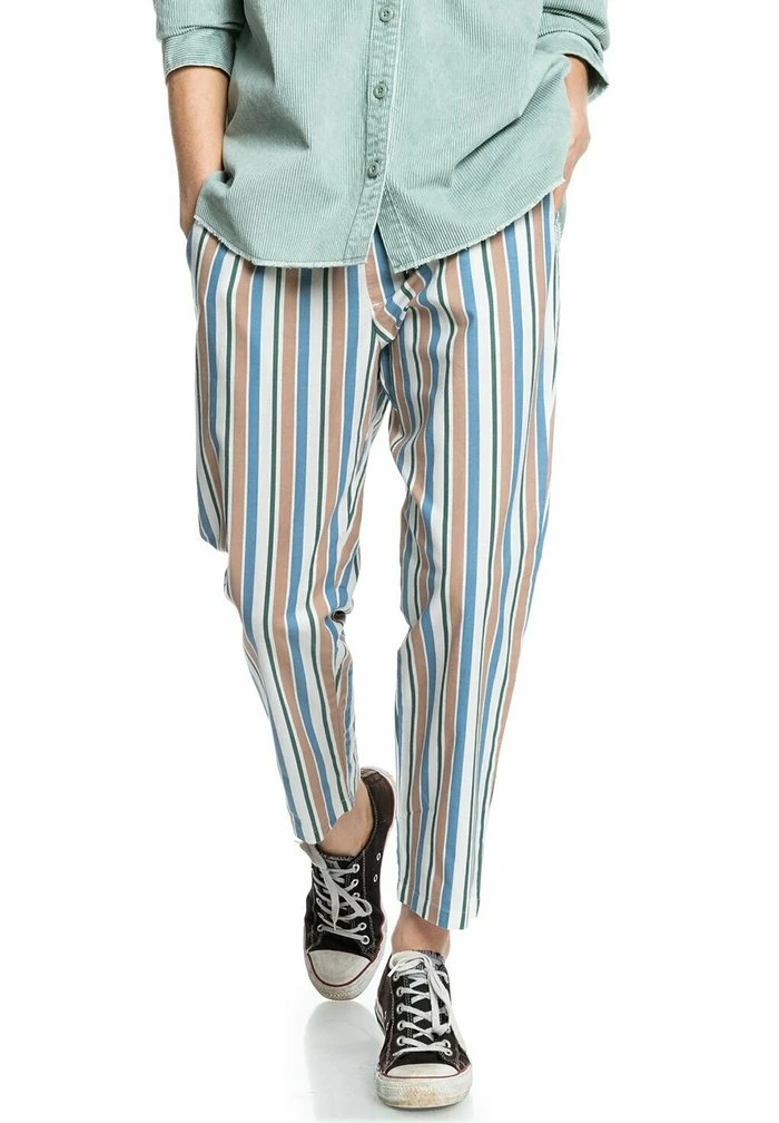 Best reviews of π Quiksilver GREAT INFLUENCE - Trousers - Antique White Vertical Stripes π 6 Best reviews of π Quiksilver GREAT INFLUENCE - Trousers - Antique White Vertical Stripes π - Image 4