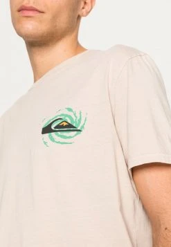 Cheap 😉 Quiksilver LITTLE PARADISE SS - Print T-shirt - Birch 🥰 -Quiksilver shop 607ad57ca8c042aba5d6423988ff18ee
