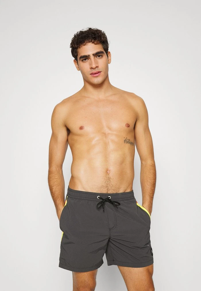 New π Quiksilver OCEANMADE BEACH PLEASE - Swimming Shorts - Phantom π 3 New π Quiksilver OCEANMADE BEACH PLEASE - Swimming Shorts - Phantom π