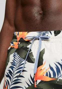 Best Pirce 🤩 Quiksilver POOLSIDER VOLLEY - Swimming Shorts - Antique White ✨ -Quiksilver shop 611fea9a3c4145b9947f31ea674de34b