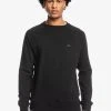 Wholesale ✨ Quiksilver ESSENTIALS CREW RAGLAN - Sweatshirt - Black 🔔 -Quiksilver shop 62aa23964dd04541b8751796337c7b42