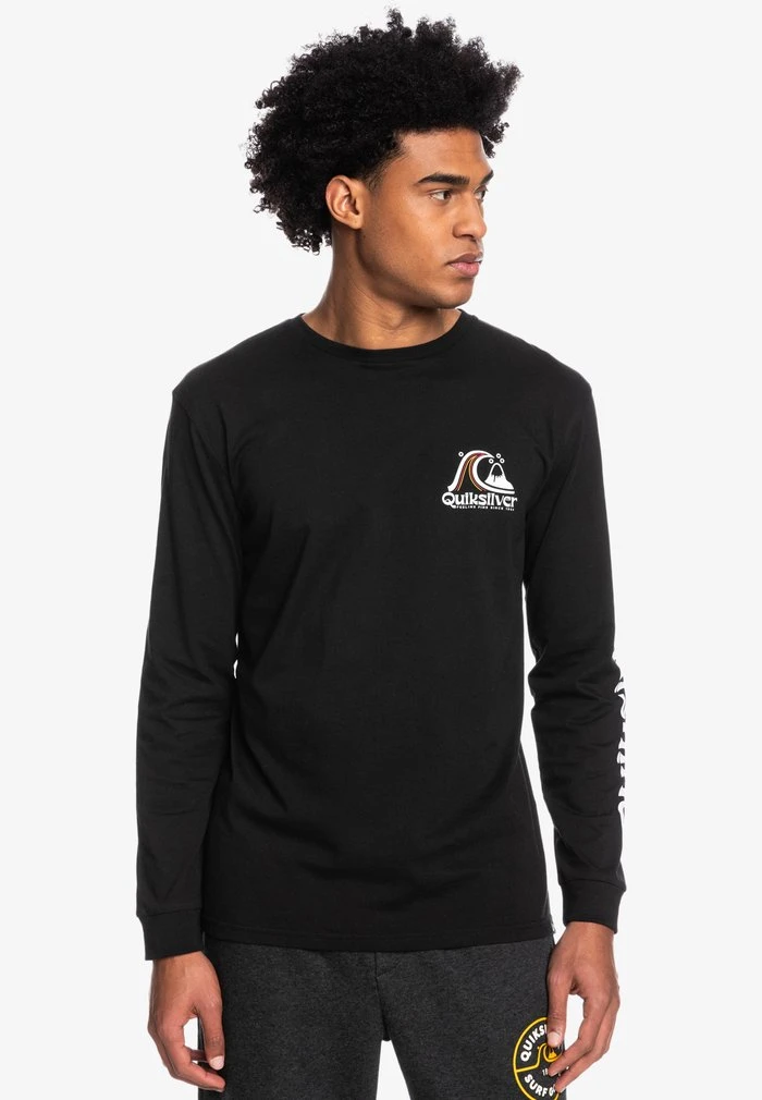 Hot Sale π₯° Quiksilver ROLLING CIRCLE LS - Long Sleeved Top - Black π 5 Hot Sale π₯° Quiksilver ROLLING CIRCLE LS - Long Sleeved Top - Black π - Image 3