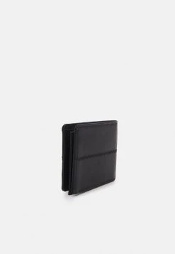Best deal 🥰 Quiksilver STITCHY UNISEX - Wallet - Black ⭐ -Quiksilver shop 63b80a2471614bddaa1a3bca433f54ce