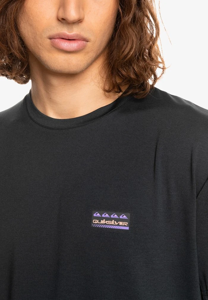 Budget π Quiksilver Print T-shirt - Black Heather π 6 Budget π Quiksilver Print T-shirt - Black Heather π - Image 4