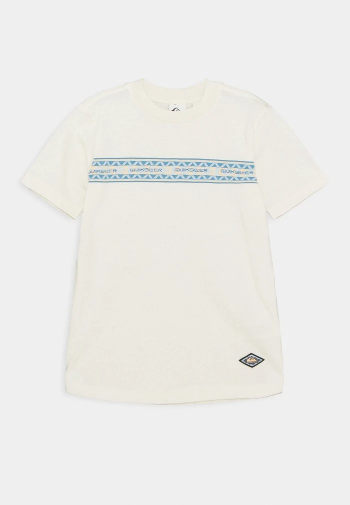 Hot Sale π Quiksilver MIXTAPE YOUTH - Print T-shirt - Snow White π 3 Hot Sale π Quiksilver MIXTAPE YOUTH - Print T-shirt - Snow White π