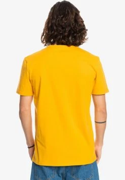 Best deal ⭐ Quiksilver SCRIPT - Print T-shirt - Golden Rod ❤️ -Quiksilver shop 656bc3a0b9f347759f099686ce4b28ca