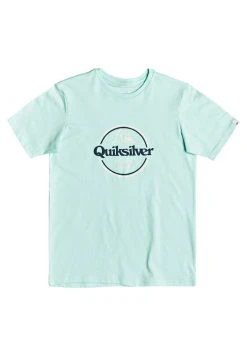 Hot Sale π Quiksilver WORDS REMAIN - Print T-shirt - Beach Glass π