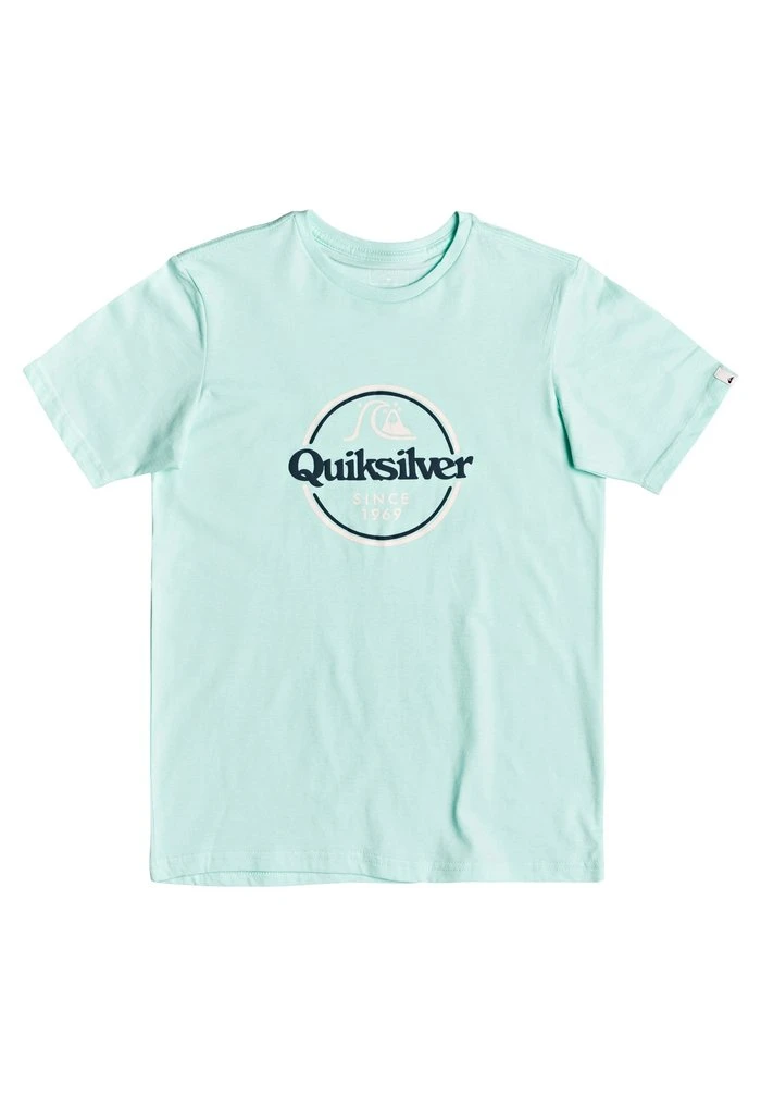 Hot Sale π Quiksilver WORDS REMAIN - Print T-shirt - Beach Glass π 3 Hot Sale π Quiksilver WORDS REMAIN - Print T-shirt - Beach Glass π