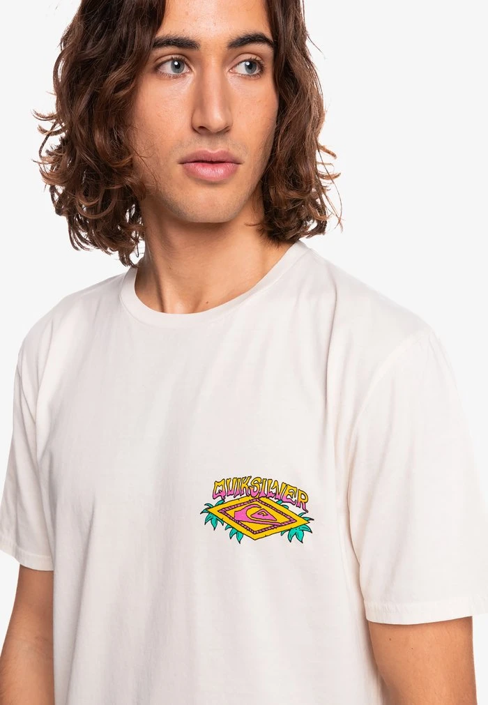 New β Quiksilver DREAMLIKE DAZE - Print T-shirt - Antique White π₯° 6 New β Quiksilver DREAMLIKE DAZE - Print T-shirt - Antique White π₯° - Image 4