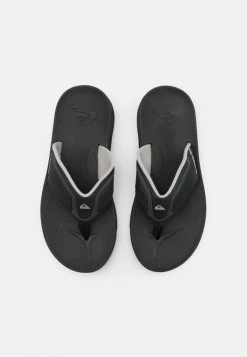 Best deal ✨ Quiksilver MATHODIC RECOVERY - T-bar 🩴 Sandals - Black/grey/brown 🎉 -Quiksilver shop 692ee5c95f0b43cabea3a07011c193a7
