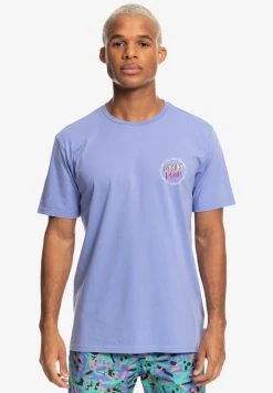 Top 10 🌟 Quiksilver QUIK X STRANGER THINGS NEW WAVE AGE - Print T-shirt - Jacaranda 💯