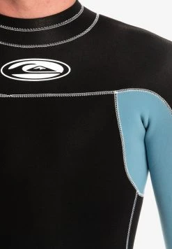 Outlet ❤️ Quiksilver CAPSULE SATURN - Wetsuit - Black Provincial Blue 😍 -Quiksilver shop 6b4a9e28ee2140f392a41e3597887c44